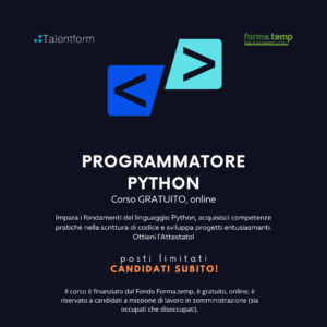 Corsi gratuiti di Informatica 5 1080 programmatore python Post Instagram 45