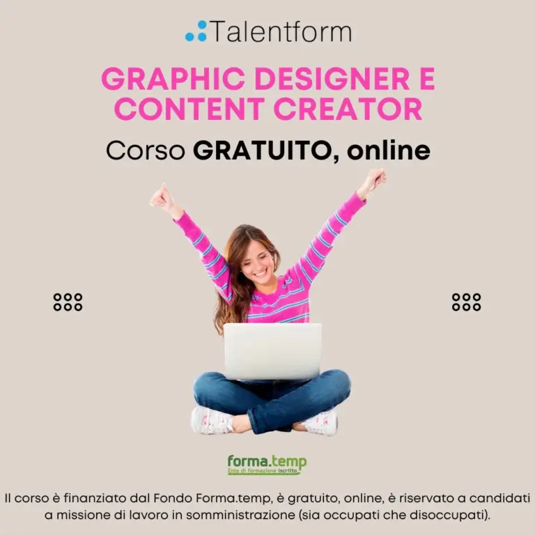 Graphic Designer e Content Creator (corso GRATUITO online, full time), edizione del 25 giugno 2026 19 1080Graphic Designer e Content Creator 1080