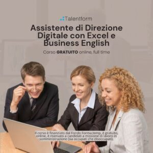 Corso Gratuito di Assistente di Direzione Digitale con Excel e Business English 1