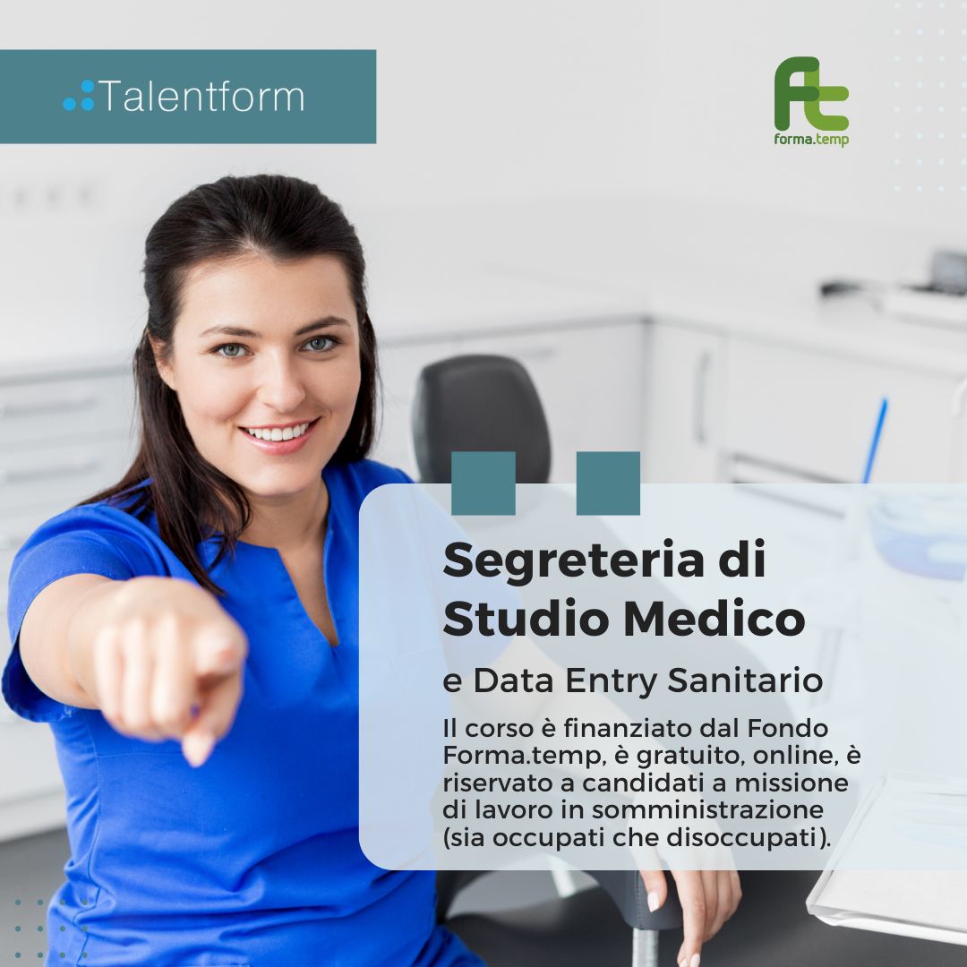Segreteria di Studio Medico e Data Entry Sanitario 26 1080 1
