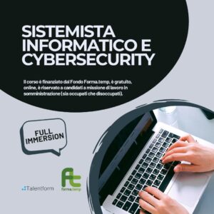 Sistemista Informatico e Cybersecurity 26 1080 x 1080 px