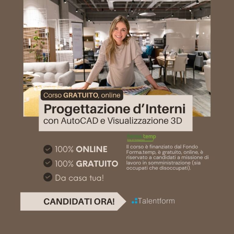 Corso Gratuito di Interior Design con AutoCAD e Homestyler 3