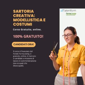 Corso Gratuito di Sartoria Creativa