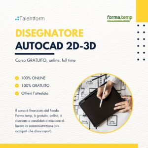 6 Disegnatore AutoCAD 2D 3D