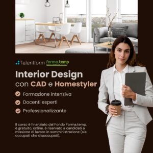 Interior Design con CAD e Homestyler (corso GRATUITO, online, full time, in aula virtuale sincrona), edizione del 03 novembre 18 Corso Gratuito di Interior Design con AutoCAD e Homestyler 2 1